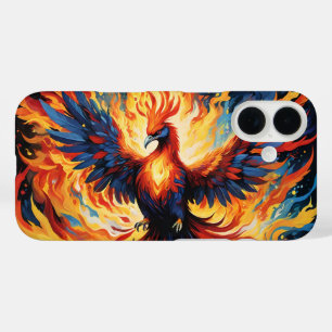 Vuur feniks mythisch iPhone 16 hoesje