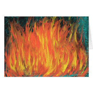 Vuur Geel Oranje Vlammen Bliksem Inferno Kunst