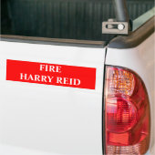 VUUR HARRY REID BUMPERSTICKER (Op Truck)
