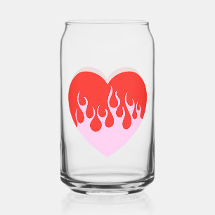 Vuur Hart Blikvorm Glas