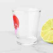 Vuur Hart Shot Glas (Rechts)