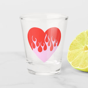 Vuur Hart Shot Glas