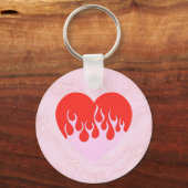 Vuur Hart Sleutelhanger (Voorkant)