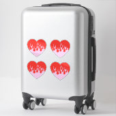 Vuur Hart Sticker (Koffer)