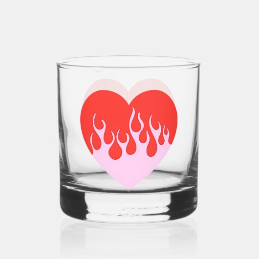 Vuur Hart Whisky Glas (Voorkant)