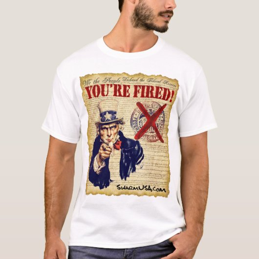 Vuur het Shirt van de Fed (Voorkant)