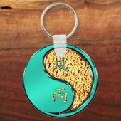 Vuur Hond Sleutelhanger (Voorkant)