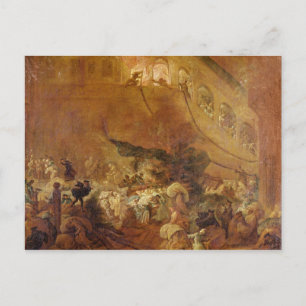 Vuur in de Kamer van kometen Briefkaart