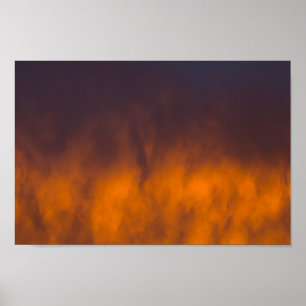 Vuur in de lucht poster