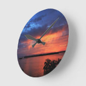 Vuur in de lucht ronde klok (Hoek)