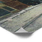 Vuur in derde straat, aardbeving 1906 poster (Hoek)