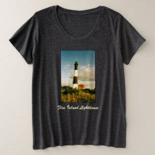 'Vuur is. Lighthouse @ Sunset' Dames Grote Maat T-shirt