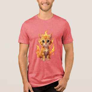 Vuur Katje in Steeg T-Shirt