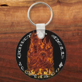 Vuur Logo Sleutelhanger (Voorkant)