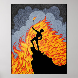 "Vuur (na Erte)" Poster