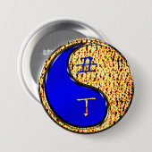 Vuur Os Ronde Button 7,6 Cm (Voorkant /achterkant)
