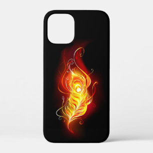 Vuur Pauwveer iPhone 12 Mini Hoesje