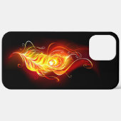 Vuur Pauwveer Case-Mate iPhone Case (Achterkant / Rechts)