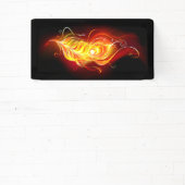 Vuur Pauwveer Spandoek (Insitu)