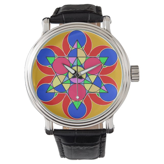 Vuur Ster Horloge (Voorkant)