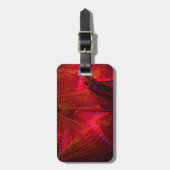 Vuur Urchin Bagage Label (Voorkant verticaal)