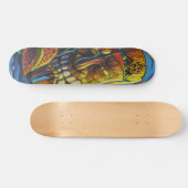 Vuur van de god van Tiki Skateboard (Horizontaal)