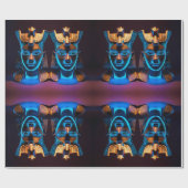 Vuur van de goden cadeaupapier (Vlak)