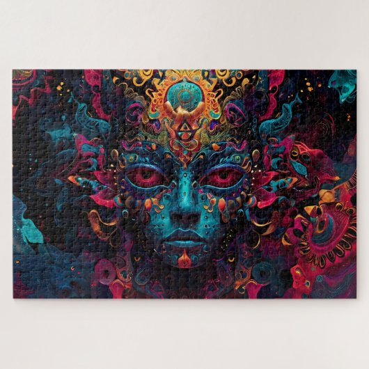 "Vuur van de Goden" met verschillende godheden set Legpuzzel (Horizontaal)