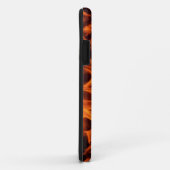 Vuur vlammacro in open haard Case-Mate iPhone case (Achterkant/rechts)