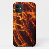 Vuur vlammacro in open haard Case-Mate iPhone case (Achterkant)