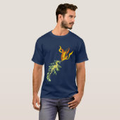 Vuur Zee draak T-shirt (Voorkant volledig)