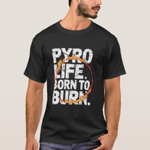 Vuurademende uitvoerder Extreme Pyro stuntshow G T-shirt