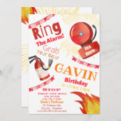 Vuuralarm Aannodiging Kaart (Voorkant / Achterkant)