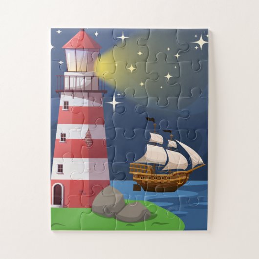 Vuurbaak Puzzel (Verticaal)