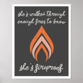 Vuurbestendige 11-inch 14-inch Art Print (Voorkant)