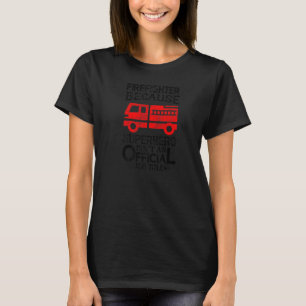 vuurbrandweerman brandweerwagen vuurbrandweerwage t-shirt