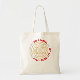 Vuurbrandweerman Mannen Vuurman VS brandweerman Da Tote Bag