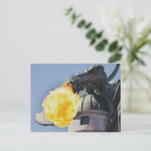 Vuurbrekend trekkenbeeld briefkaart (Staand voorkant)