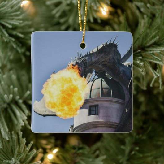 Vuurbrekend trekkenbeeld keramisch ornament (Boom)