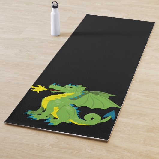 Vuurbrekende draak Yoga Mat (In situ)