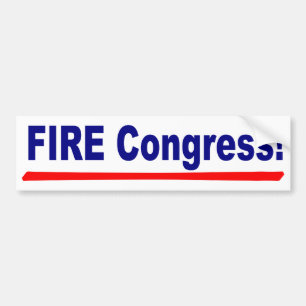 Vuurcongres Bumpersticker