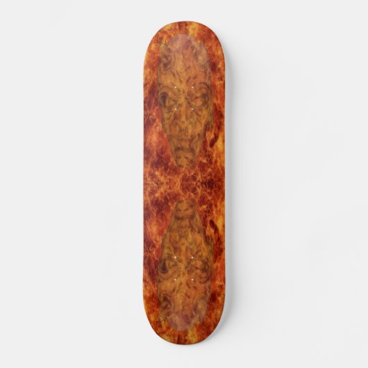 Vuurdemontrolskateboard Skateboard (Voorkant)
