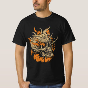Vuurdoodskop: Vlammen van Rebellie T-shirt