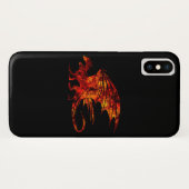 Vuurdraak Case-Mate iPhone Case (Achterkant (horizontaal))