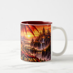 Vuurdraak Kroon Epische Fantasy Draak Mok