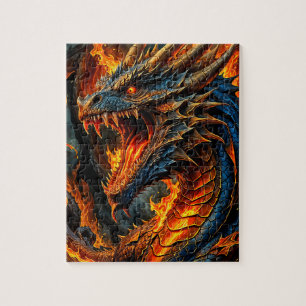 Vuurdraak Legpuzzel