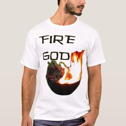 VuurGod, Meester van de BBQ Grill T-shirt (Voorkant)