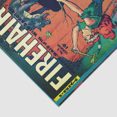 Vuurhaar #8-Warrior-Maid van de Dakotas! Tissuepapier (Detail)