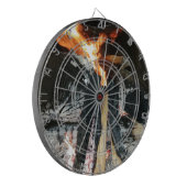 Vuurhout Dartbord (Voorkant Links)