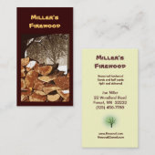Vuurhout Visitekaartje (Voorkant / Achterkant)